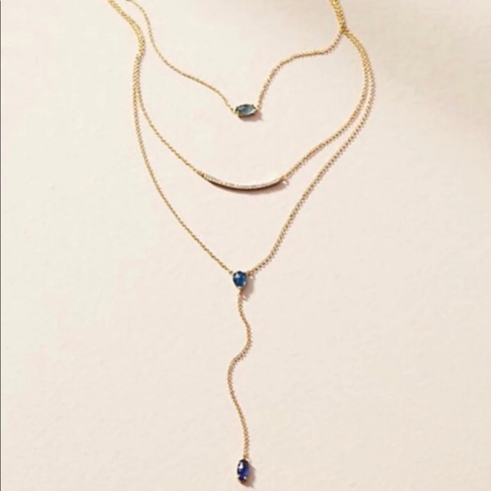 Anthropologie Delicate Layered Necklace